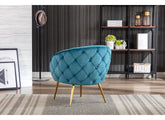 Monica Blue Occasional Chair - 2